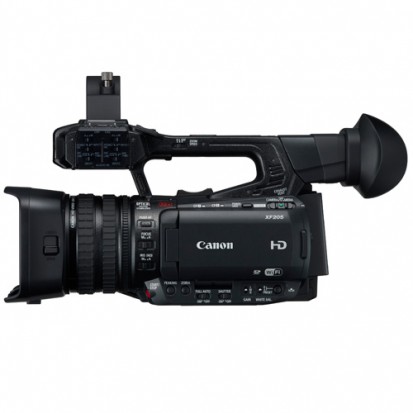 photo of camera Canon XF 205 to shoot a music video