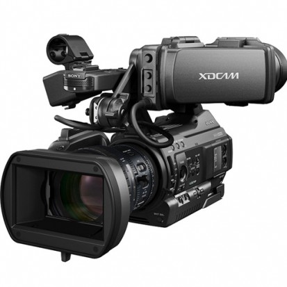 photo of camera Sony PMW 300 to shoot a music video
